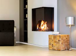 Gas Corner Wall Mounted Fireplace