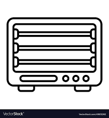 Room Heater Icon Royalty Free Vector