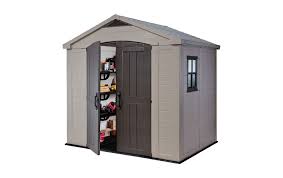 Keter Factor Shed 8x6ft Brown Keter Uk