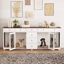 Wiawg 89 In Large Dog Crate Furniture