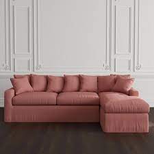 Hadley Slipcovered Sofa Chaise
