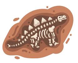 Dinosaur Fossils Prints For Nursery