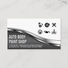 Car Icon Themed Business Cards Card Bee