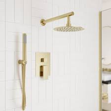 Rainfall Shower Set With Round Head