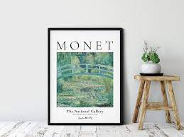 Claude Monet Exhibition Poster The