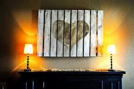Wall Decoration From Wooden Pallets