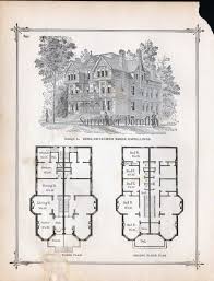 Gothic Brick Dwelling Plans Antique