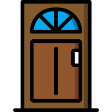 Door Free Construction And Tools Icons