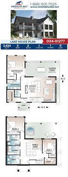 House Plan 034 01277 Lake Front Plan