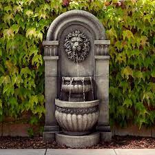 Lion Face 50 High 2 Tier Fountain With