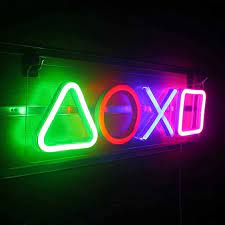 Ps4 Game Room Decor Led Neon Icon Sign