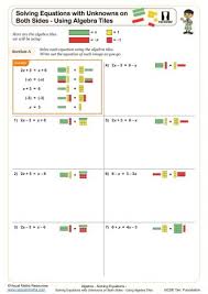 Year 10 Solving Equations Worksheets