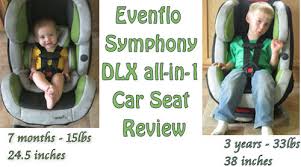 Evenflo Symphony Dlx All In One Car