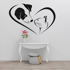 Pets Grooming Wall Decals Lovely Dog