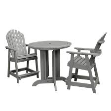 Highwood Hamilton Coastal Teak 3 Piece