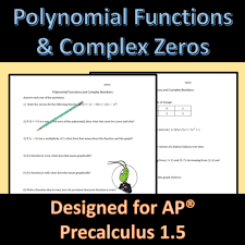 Polynomial Functions And Complex Zeros