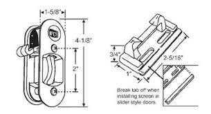 Peachtree Patio Screen Door Handle