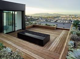 Modern Roof Deck Roof Garden