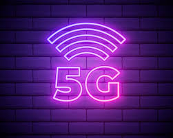 Premium Vector Neon 5g Network Icon