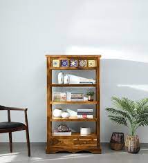 Buy Nineveh Sheesham Wood Book Shelf