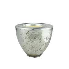5 25 Silver Glass Votive Candle Holder