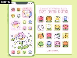 63 App Icon Pack Garden Of Flower