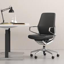 Icon L2 Mid Back Leather Office Chair