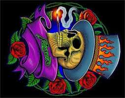 Poison Rose Skull 12 5 X 16 Metal Tin Sign