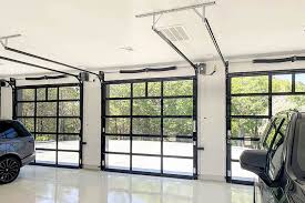 Full View Aluminum Glass Garage Doors