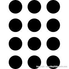Vinyl Circle Decals Wall Decor Dots