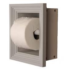 Newton Recessed Toilet Paper Holder 3
