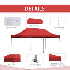 Patio Canopy Pop Up Install Tent