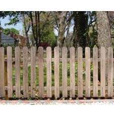 Cedar Picket Fence Jefferson Style 4