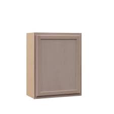 Bay Hampton Assembled 24x36x12 In Wall Cabinet In Unfinished Beech