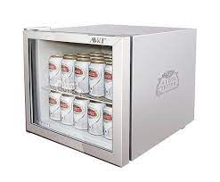 Glass Door Mini Fridge Small Size