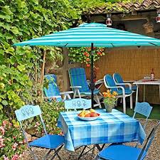 Outdoor Umbrella Canopy Blue