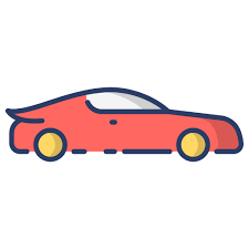 Automotive Generic Outline Color Icon
