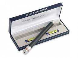 green laser pointer with on off switch