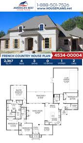 French Country House Plan 4534 00004