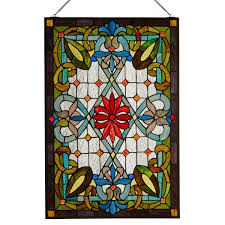 Stained Glass Window Panel 21355