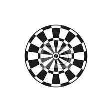 The Darts Icon Target And Game Symbol