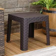 Indoor Outdoor Patio Side Table