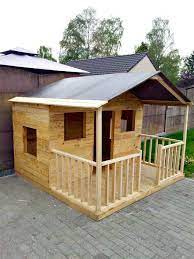 7 Diy Pallet Playhouse Plans For Your