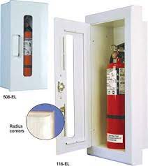 Glass Fire Extinguisher Cabinet