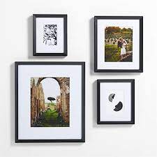 Icon Wood 4 Piece Black Gallery Wall