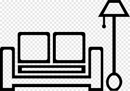 Living Room Computer Icons Couch