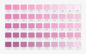 Shades Of Pink Color Palette With Hex