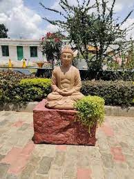 Fiber Buddha Statue Garden