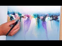 Abstract Acrylic Painting Tutorial