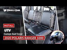 Polars Ranger Seat Cover Install How
